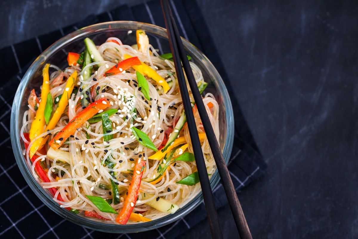 ricetta spaghetti di riso