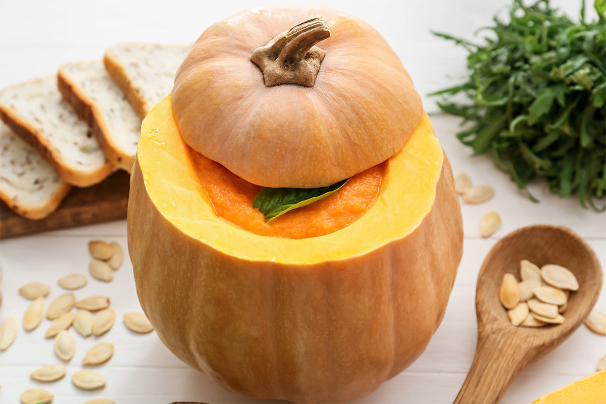 elenco degli ortaggi: zucca