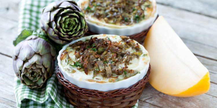 sformato di carciofi un goloso secondo vegetariano