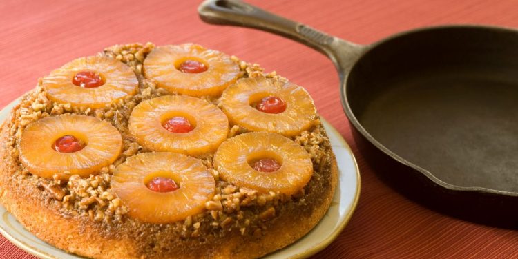 Torta rovesciata all'ananas buona e bella