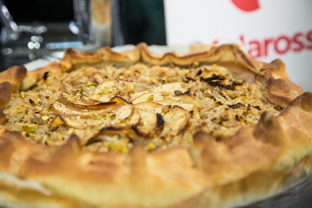 torta rustica con prosciutto cotto