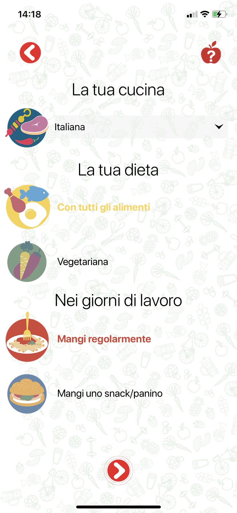 Dimagrisci con l'app Melarossa: personalizza la tua dieta