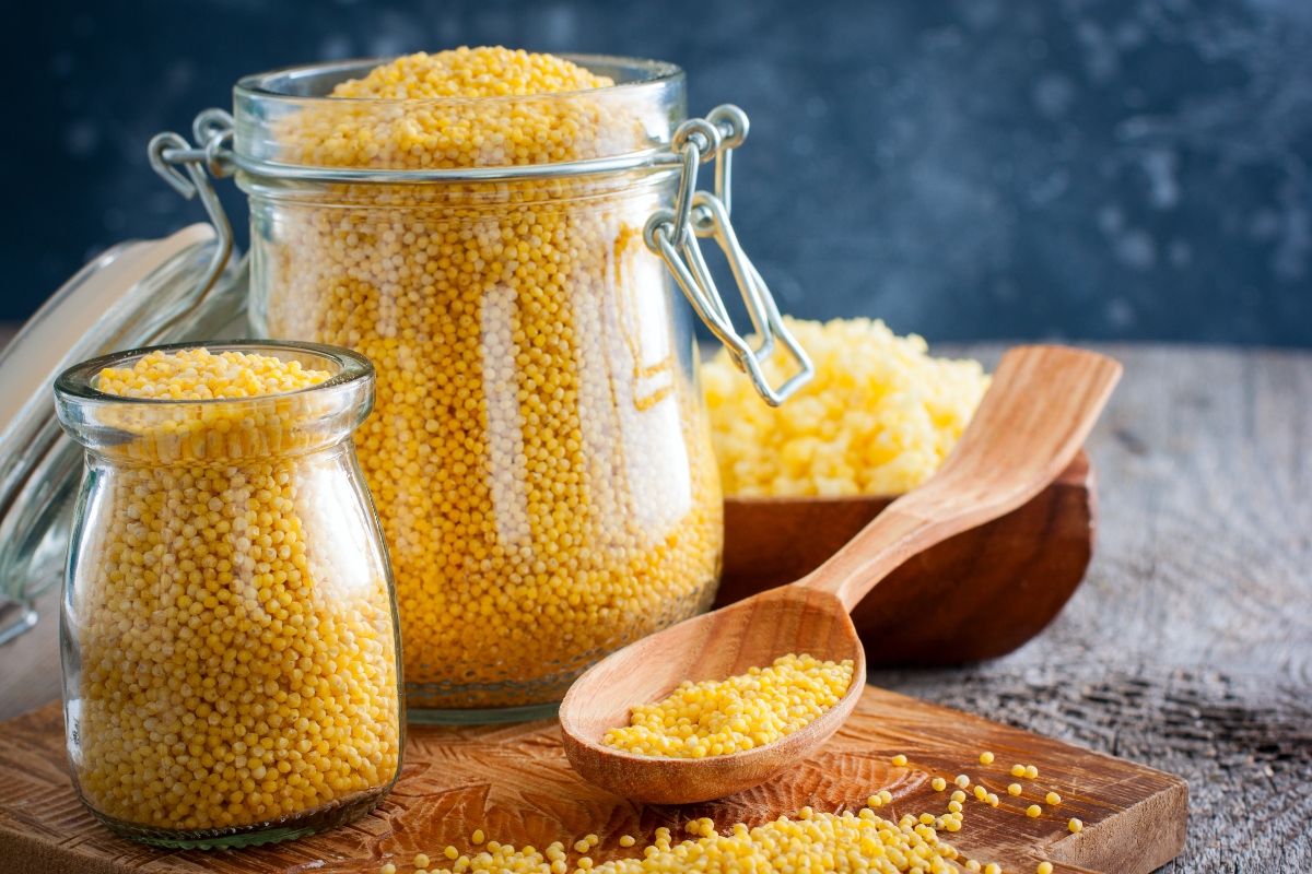 alimenti ricchi di magnesio: miglio