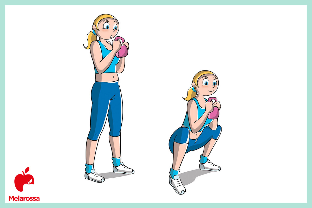 kettlebell: i migliori esercizi illustrati 