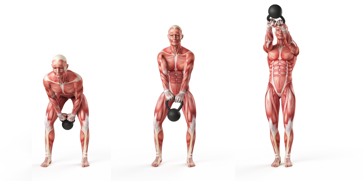 kettlebell: come eseguire un swing
