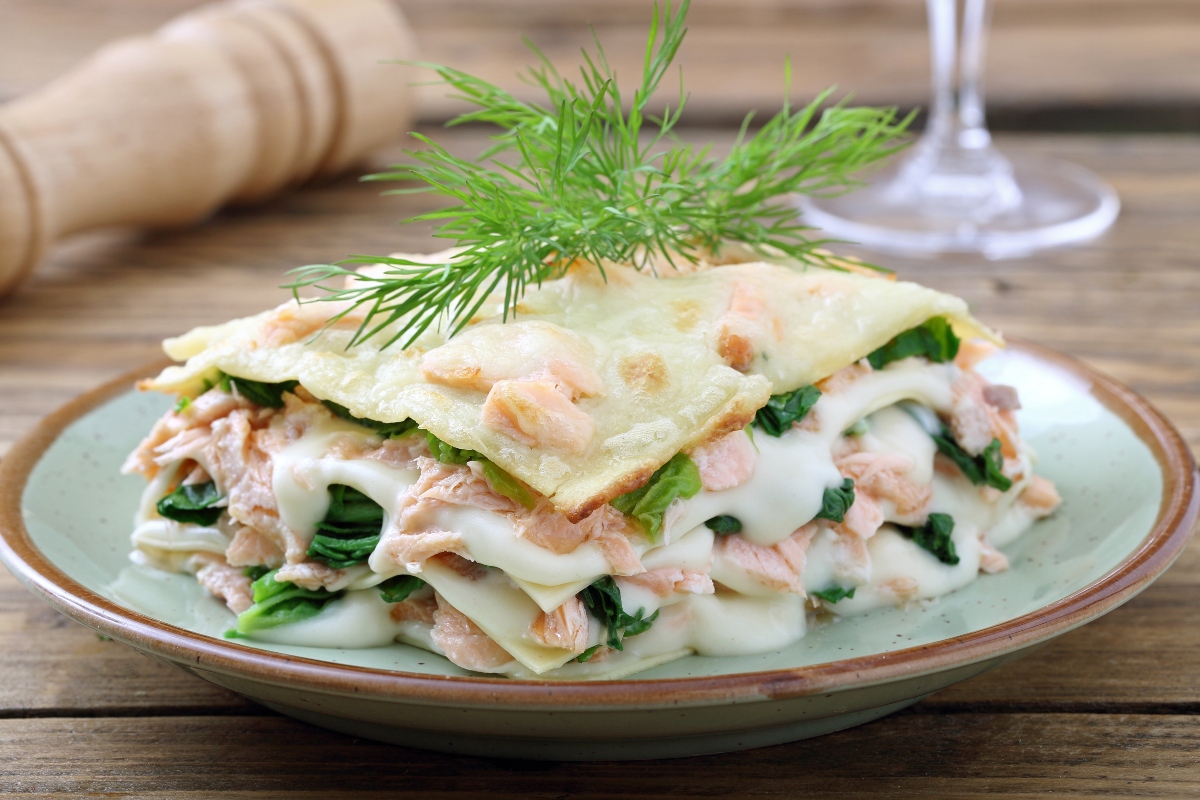 Lasagne al salmone: ricetta