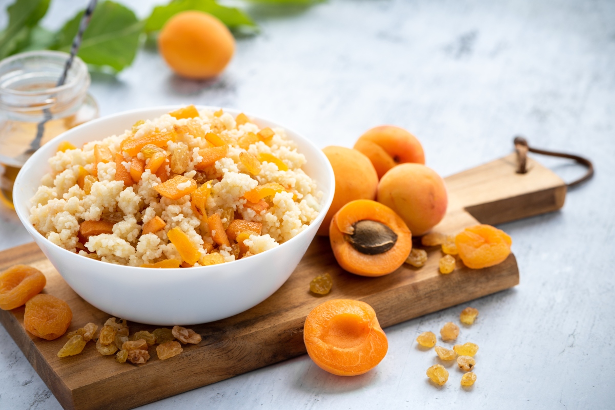 Cous cous di albicocche: la ricetta
