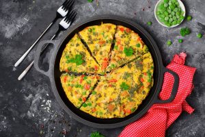 Frittata al forno, il segreto per prepararla alta e soffice