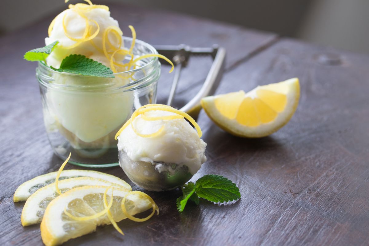 gelato al limone Bimby
