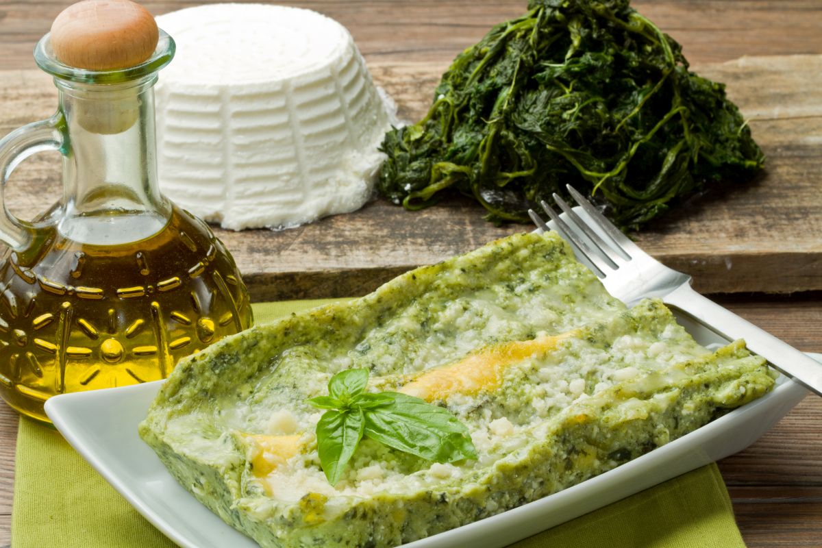 lasagne ricotta e spinaci