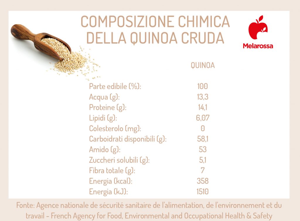 Quinoa benefici, proprietà e usi in cucina Melarossa
