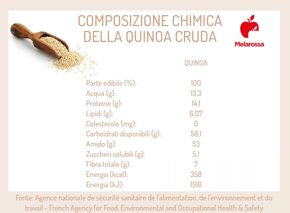 Quinoa benefici, proprietà e usi in cucina Melarossa
