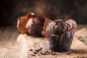 Muffin al cioccolato classici, una piccola delizia golosa