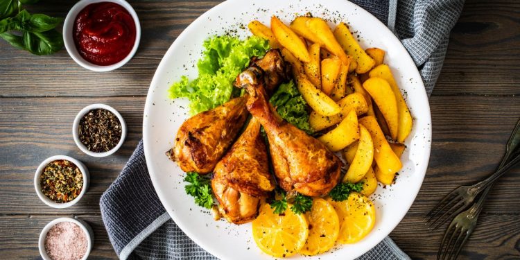 cosce di pollo al forno, il secondo appetitoso e completo