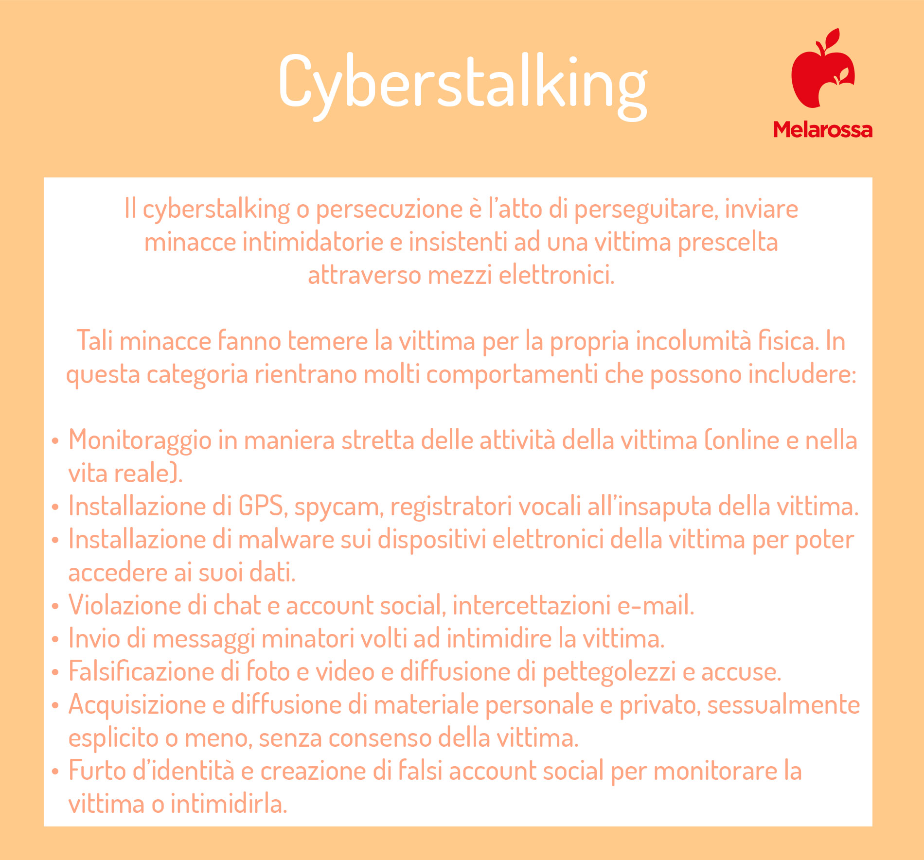 cyberbullismo cyberstalking