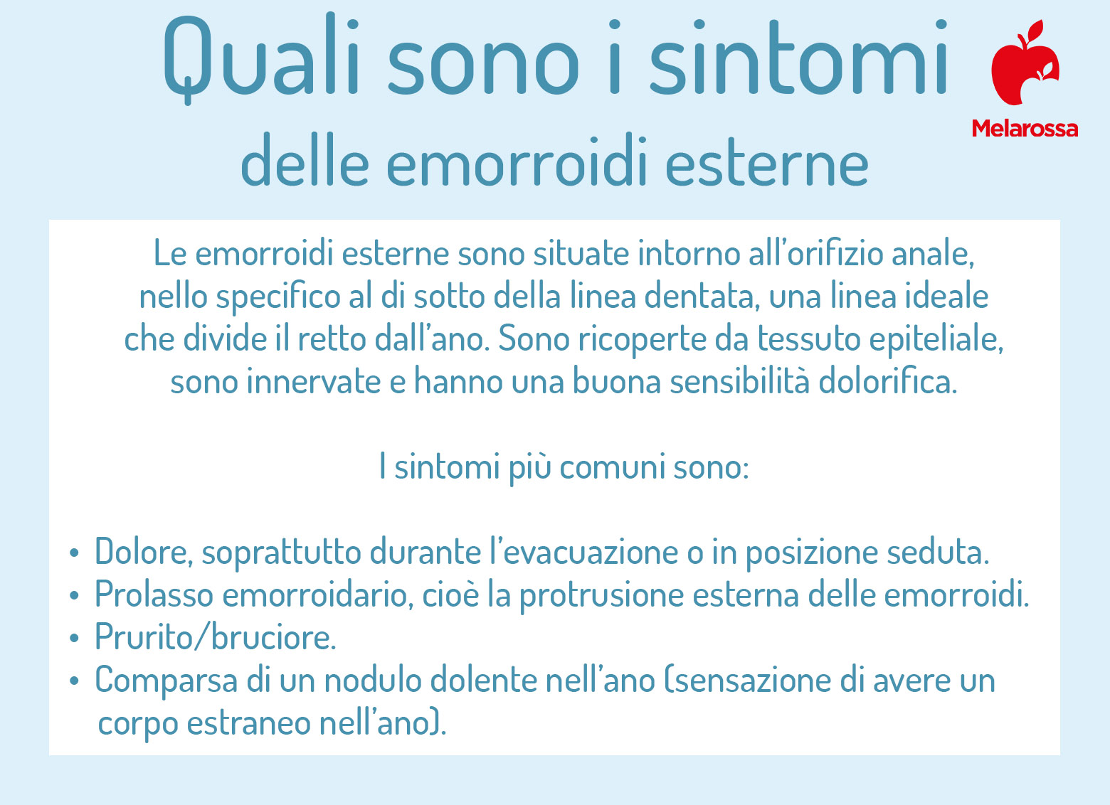 emorroidi esterne: quali sono i sintomi