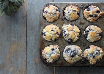 Muffin ai mirtilli i dolcetti soffici e golosi