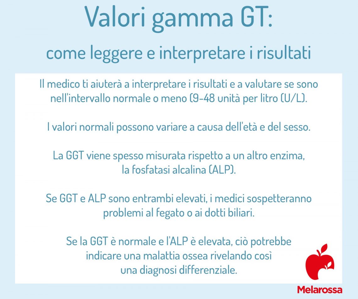 Gamma GT che cos'è, come si misura, valori normali, valori alti Gamma GT che cos'è, come si misura, valori normali, valori alti