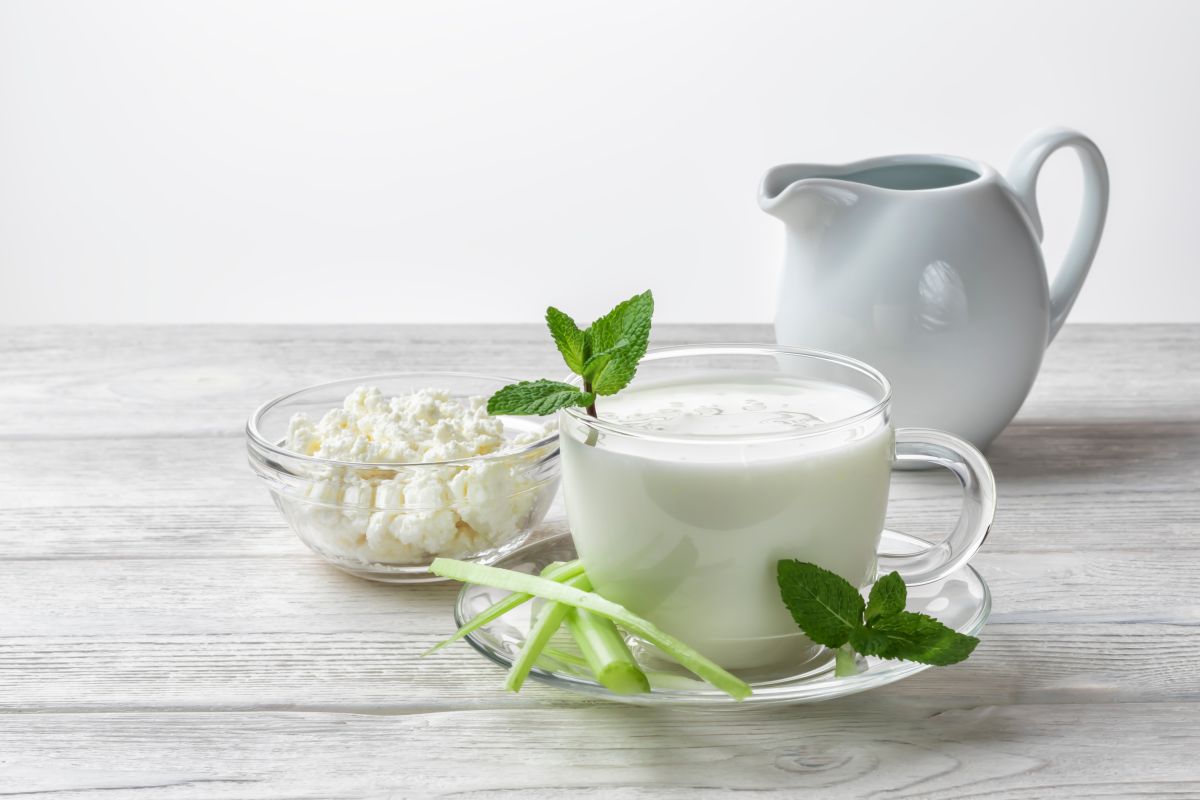 kefir di latte nelle diete e nei menù
