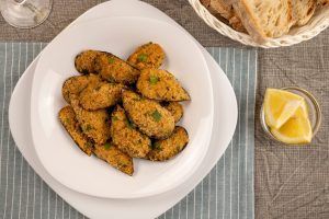 Cozze gratinate al forno con panatura croccante