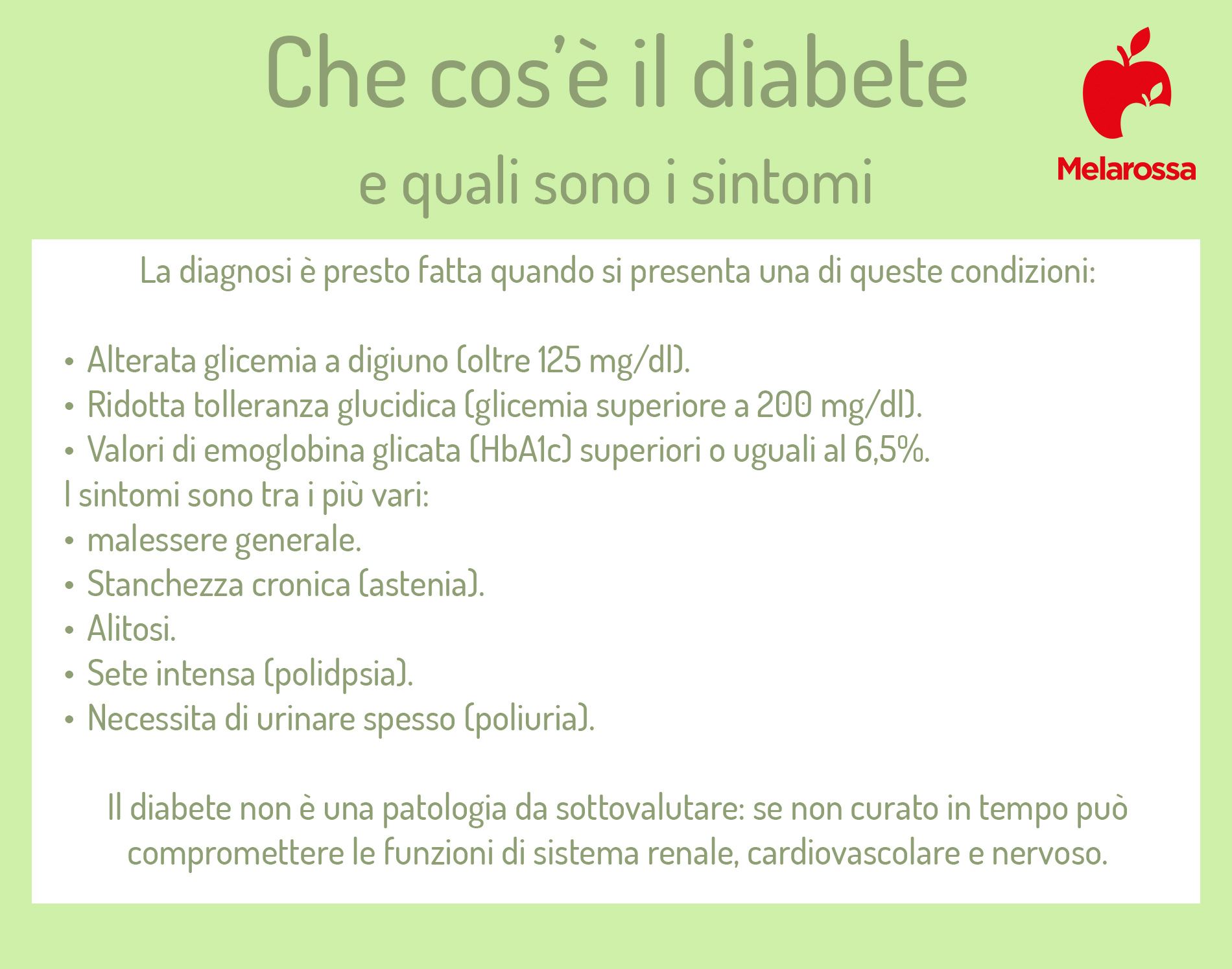 dieta per il diabete: cos'è il diabete
