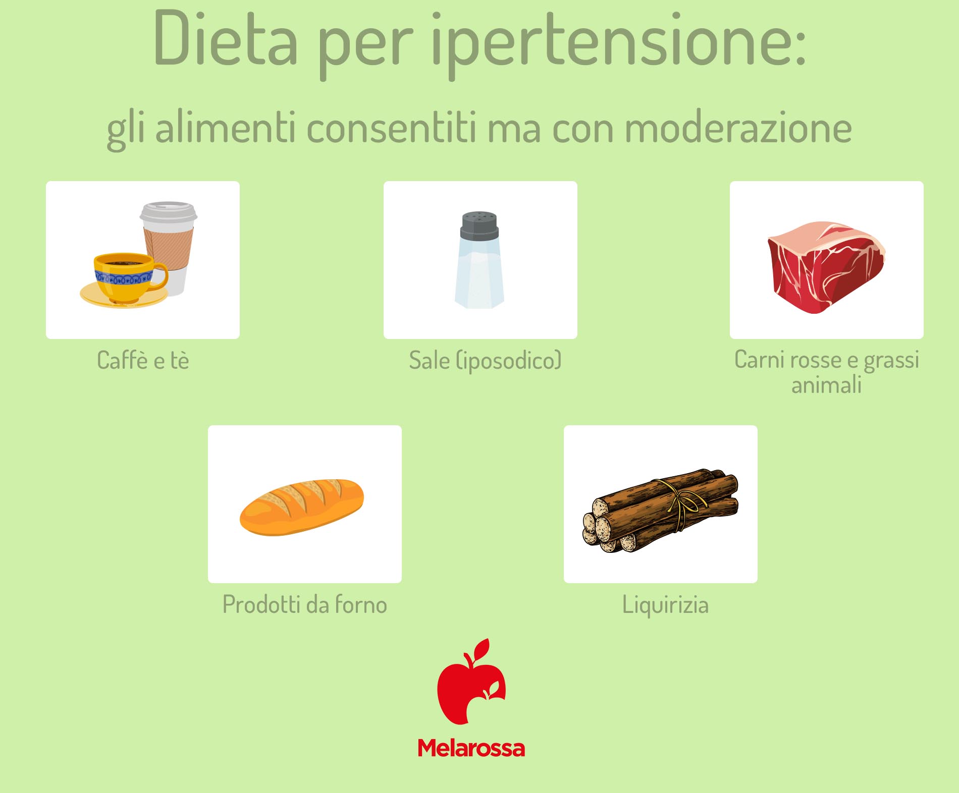 dieta per ipertensione alimenti consentiti con moderazione