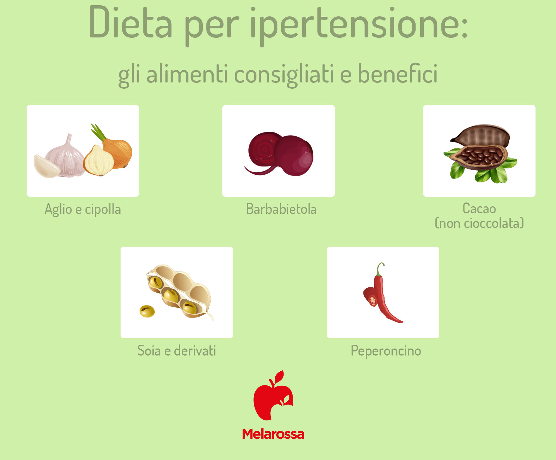 dieta per ipertensione: alimenti consigliati 