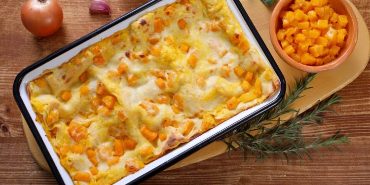 Lasagne alla zucca un primo goloso e completo