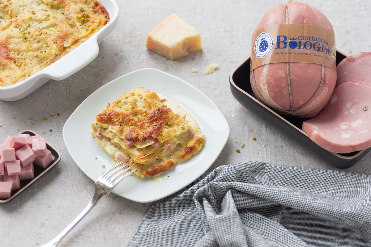 lasagne di Mortadella