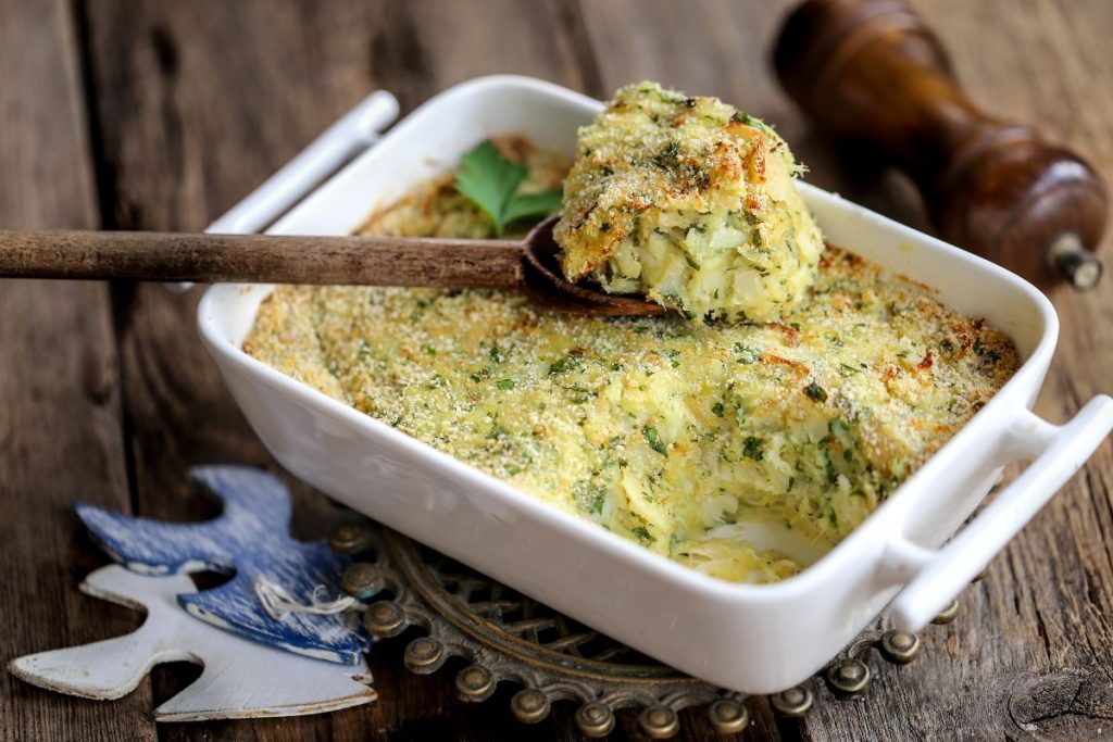 Merluzzo al forno con patate e pangrattato 2 merluzzo al forno con patate