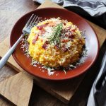 risotto zucca e pancetta ricetta