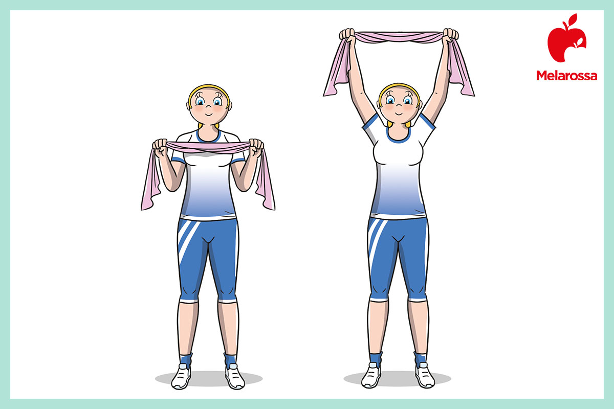 esercizi per allungare la schiena: stretching 