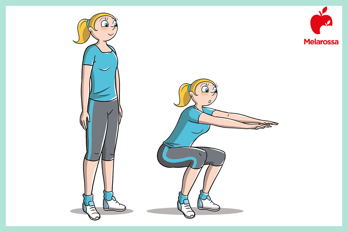 riscaldamento-muscolare-squat