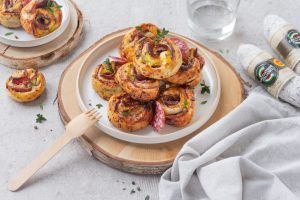 Rustici con ricotta e Salame Cacciatore Italiano, lo sfizioso finger food per i tuoi aperitivi