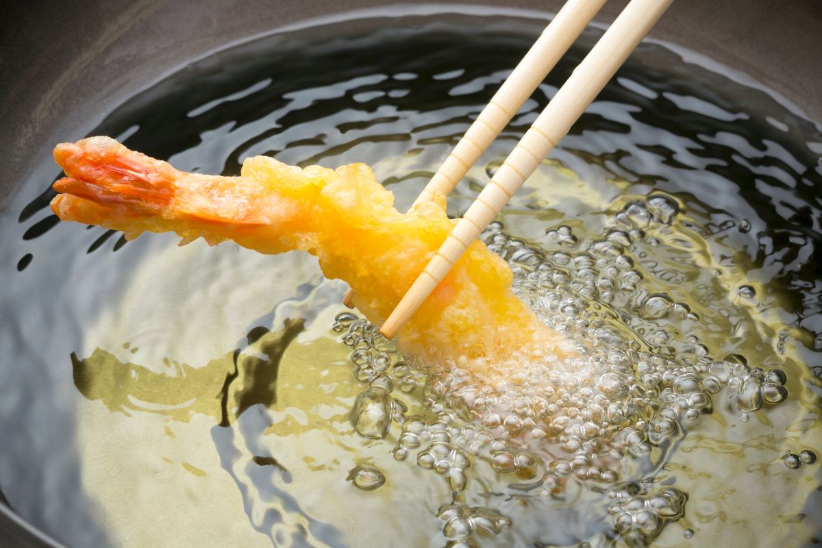 La tecnica della tempura perfetta
