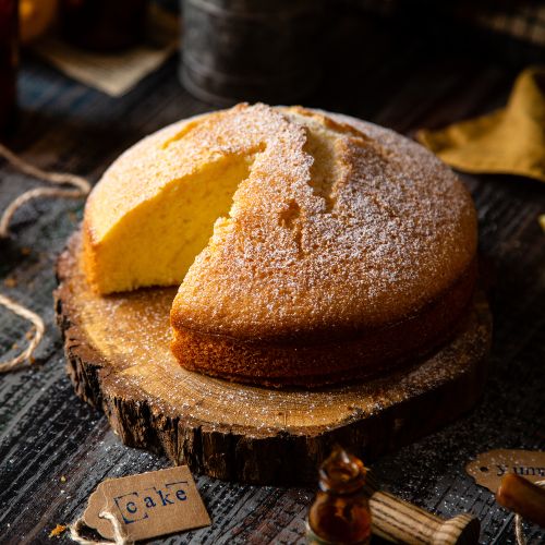 Torta al latte caldo