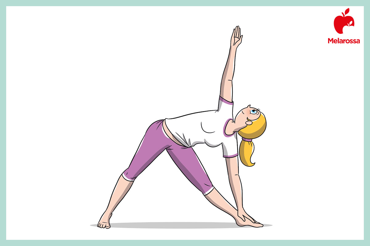 Ashtanga Yoga: posizione del triangolo