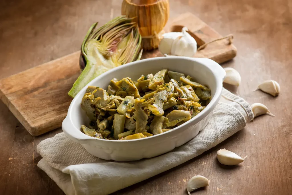 Carciofi trifolati, un contorno leggero, saporito e versatile 3 carciofi trifolati