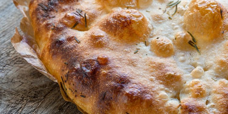 focaccia con lievito madre