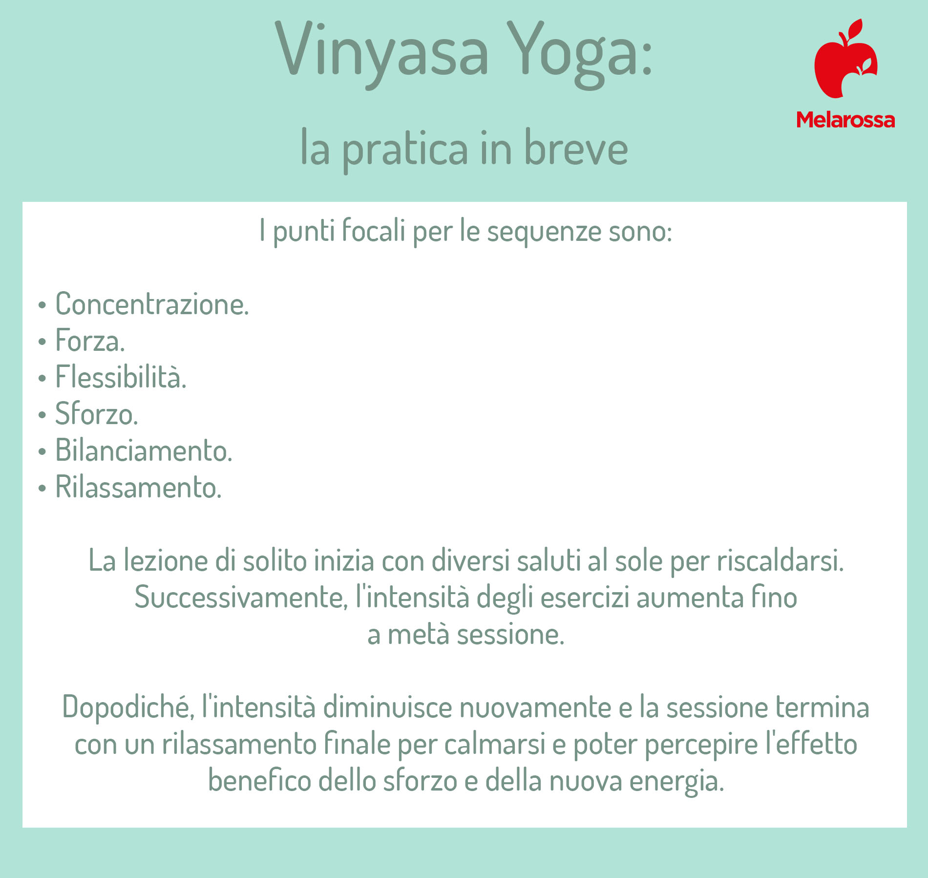 Vinyasa yoga la pratica in breve