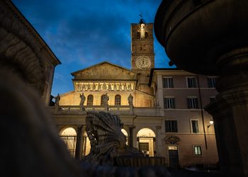 Roma basilica Santa Maria in Trastevere