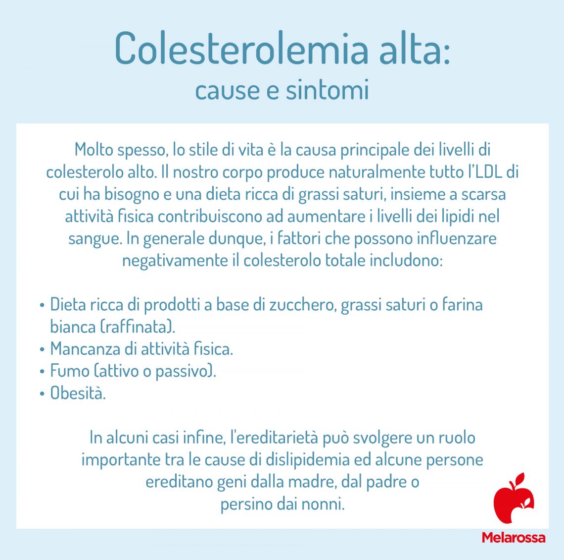 Colesterolo totale cos'è, valori normali e cosa fare se alto o basso