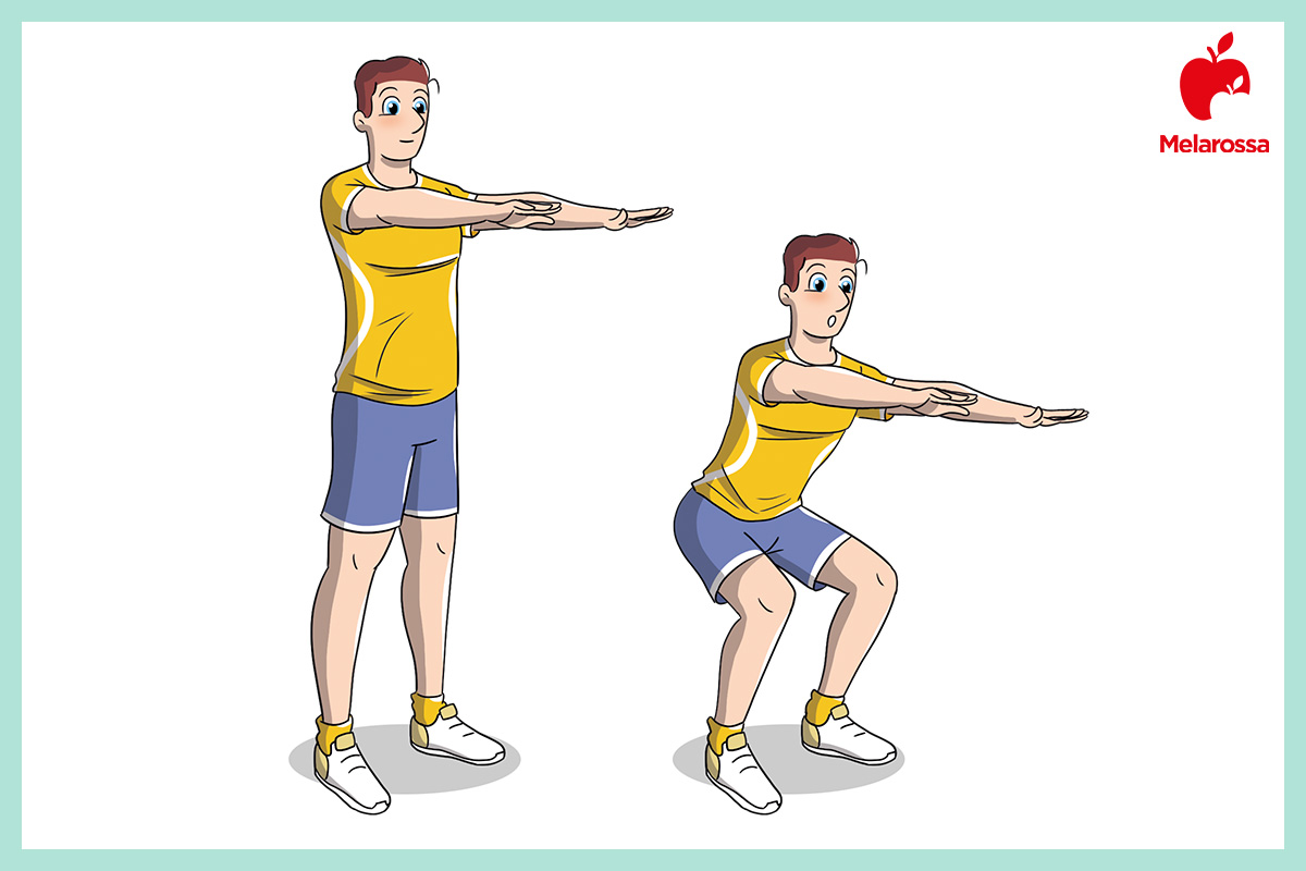 air squat: come farli correttamente