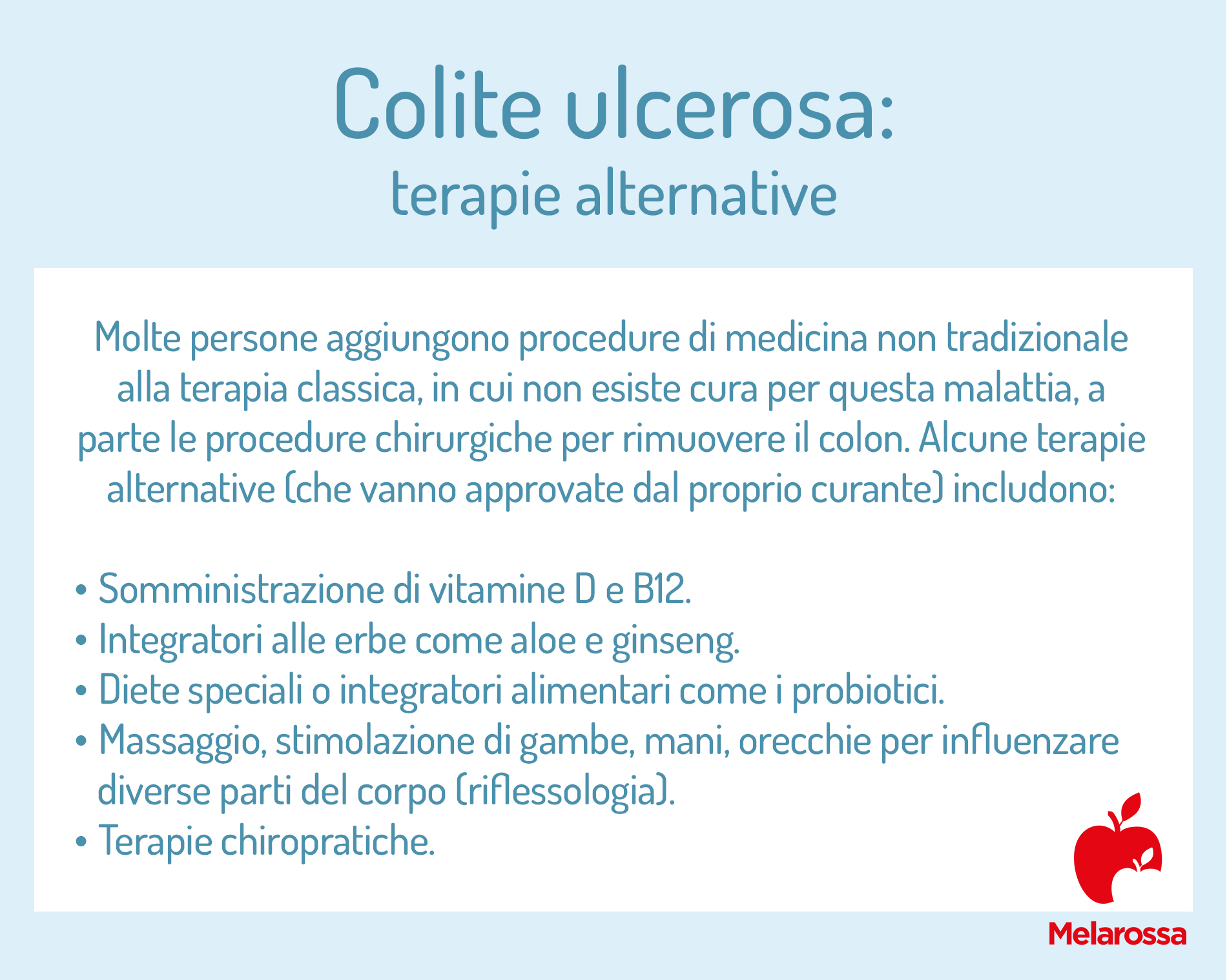 colite ulcerosa: terapie alternative 