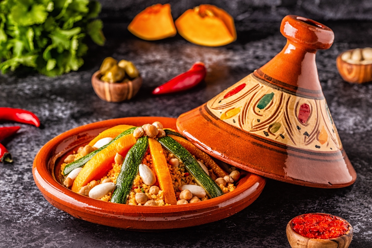 Come usare la tajine, la pentola marocchina per cuocere al vapore