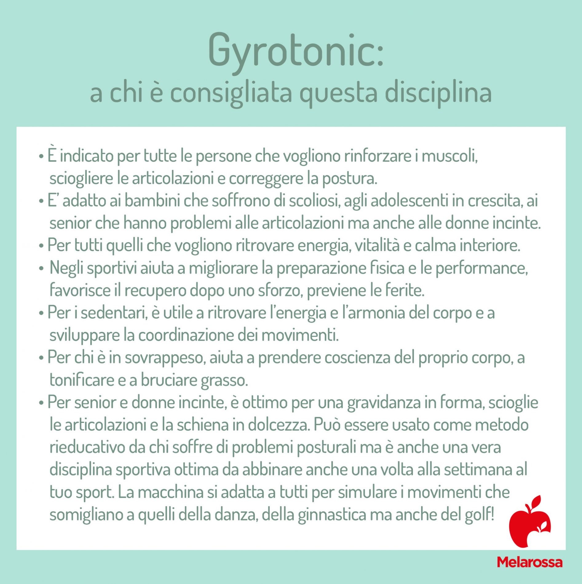 gyrotonic: a chi è consigliata la pratica 