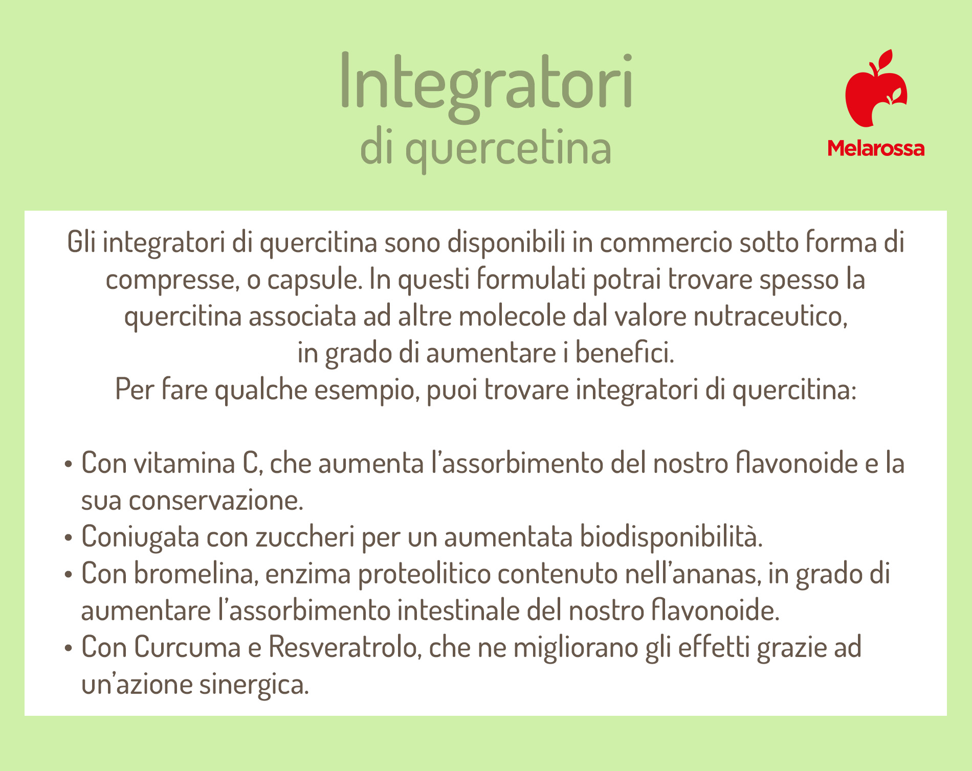 quercetina: integratori