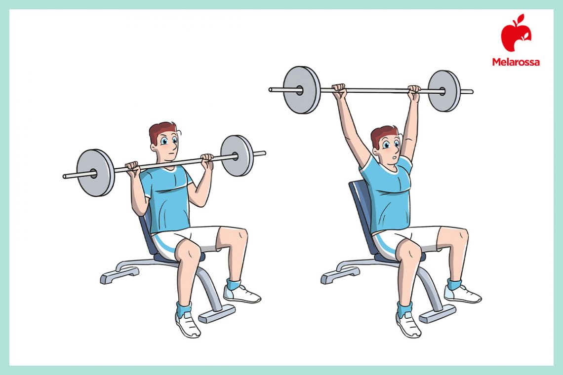 Military press: che cos'è, come farlo, benefici, controindicazioni