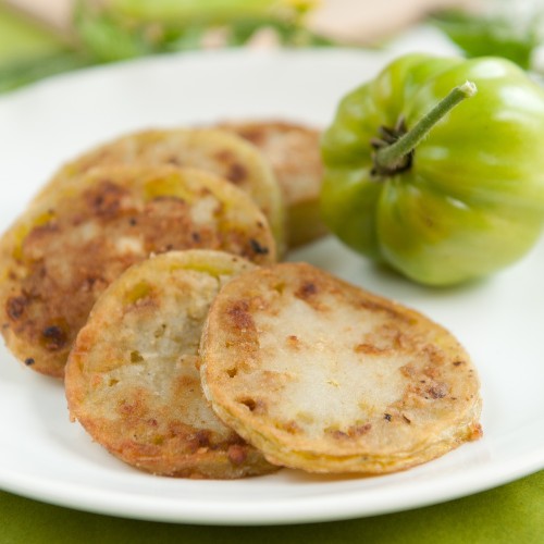 Pomodori verdi fritti