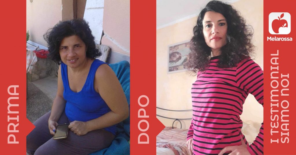 Maria -15 kg con Melarossa